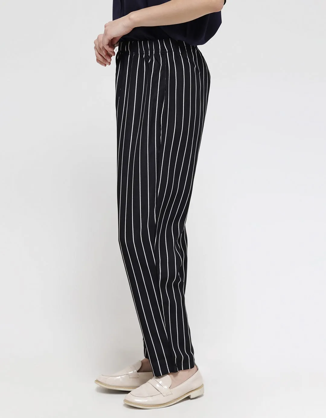 Anyday Long Pants Stripe Print
