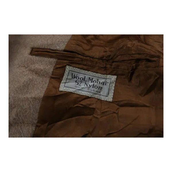 Aquascutum Overcoat - XL Brown Mohair