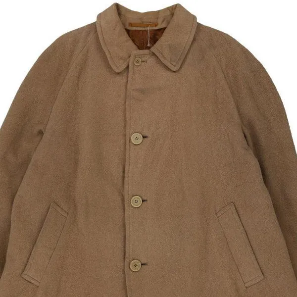 Aquascutum Overcoat - XL Brown Mohair