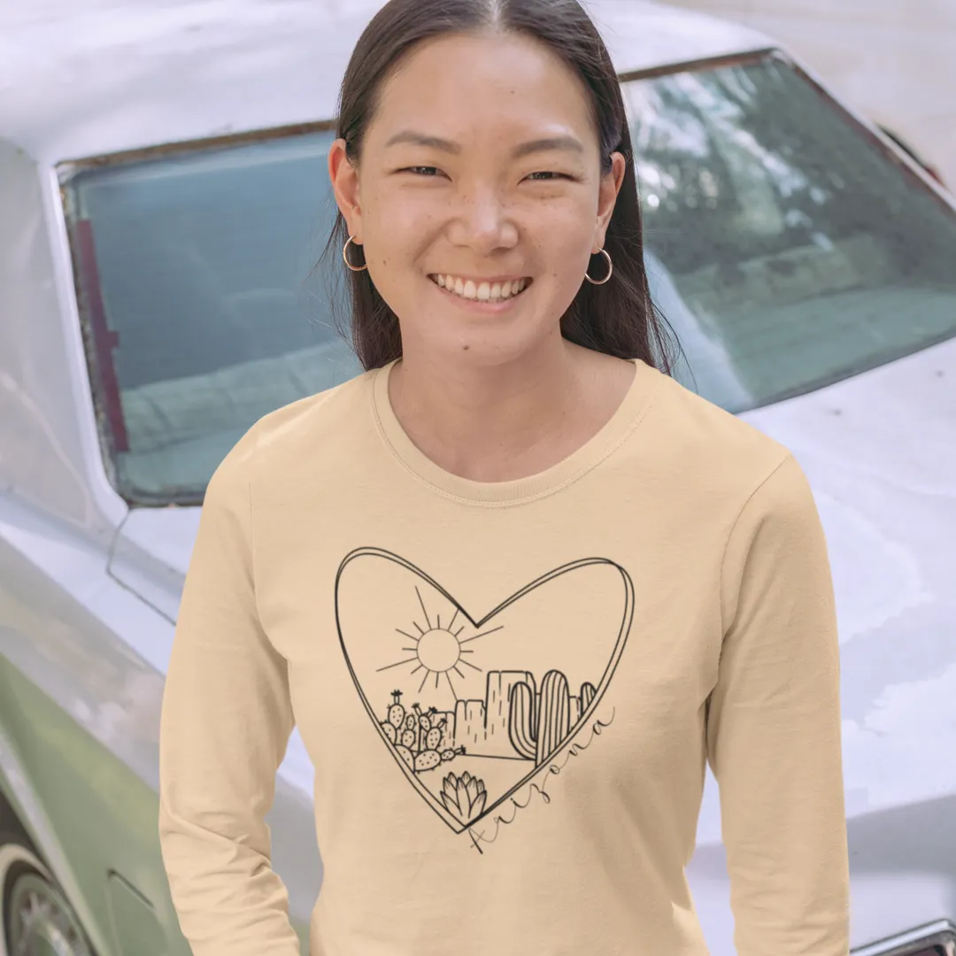 Arizona Sunset Love Long Sleeve T-Shirt