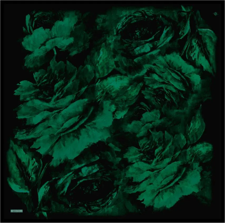 Armine Tuscany Floral Silk Scarf No. 6