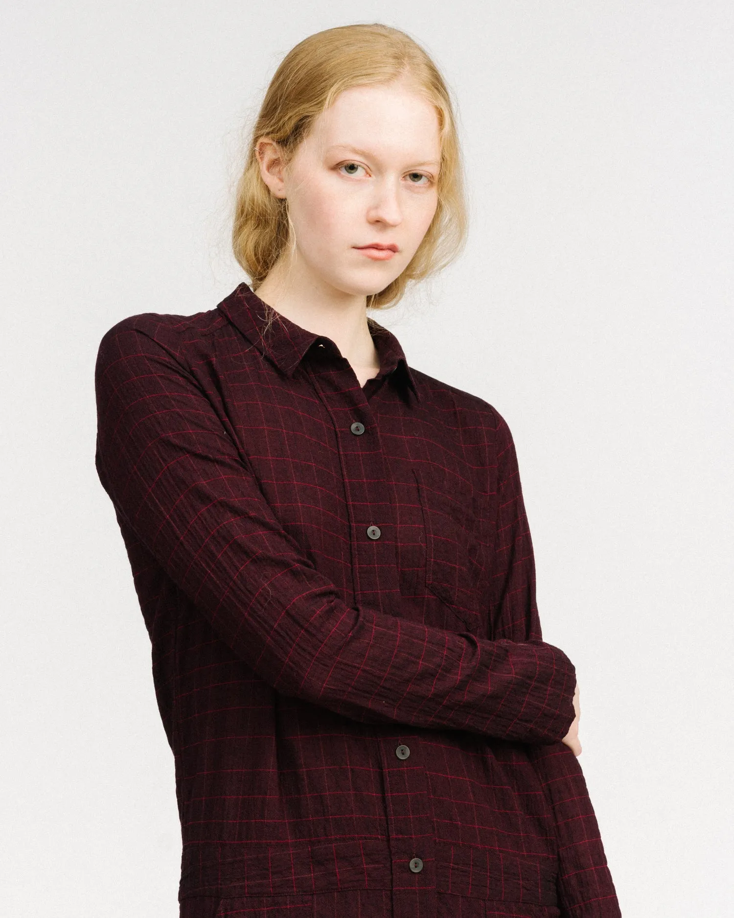 Aurie jumpsuit in wine