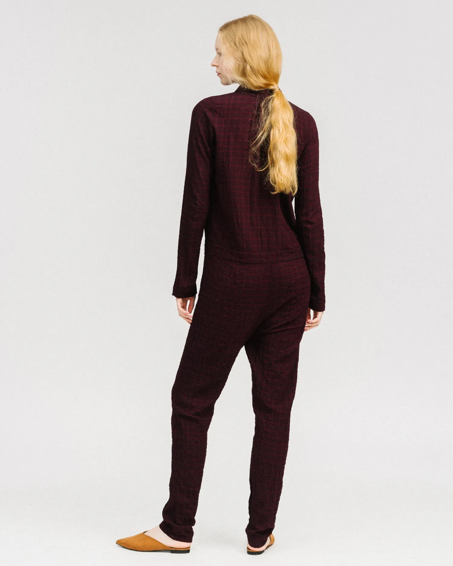 Aurie jumpsuit in wine