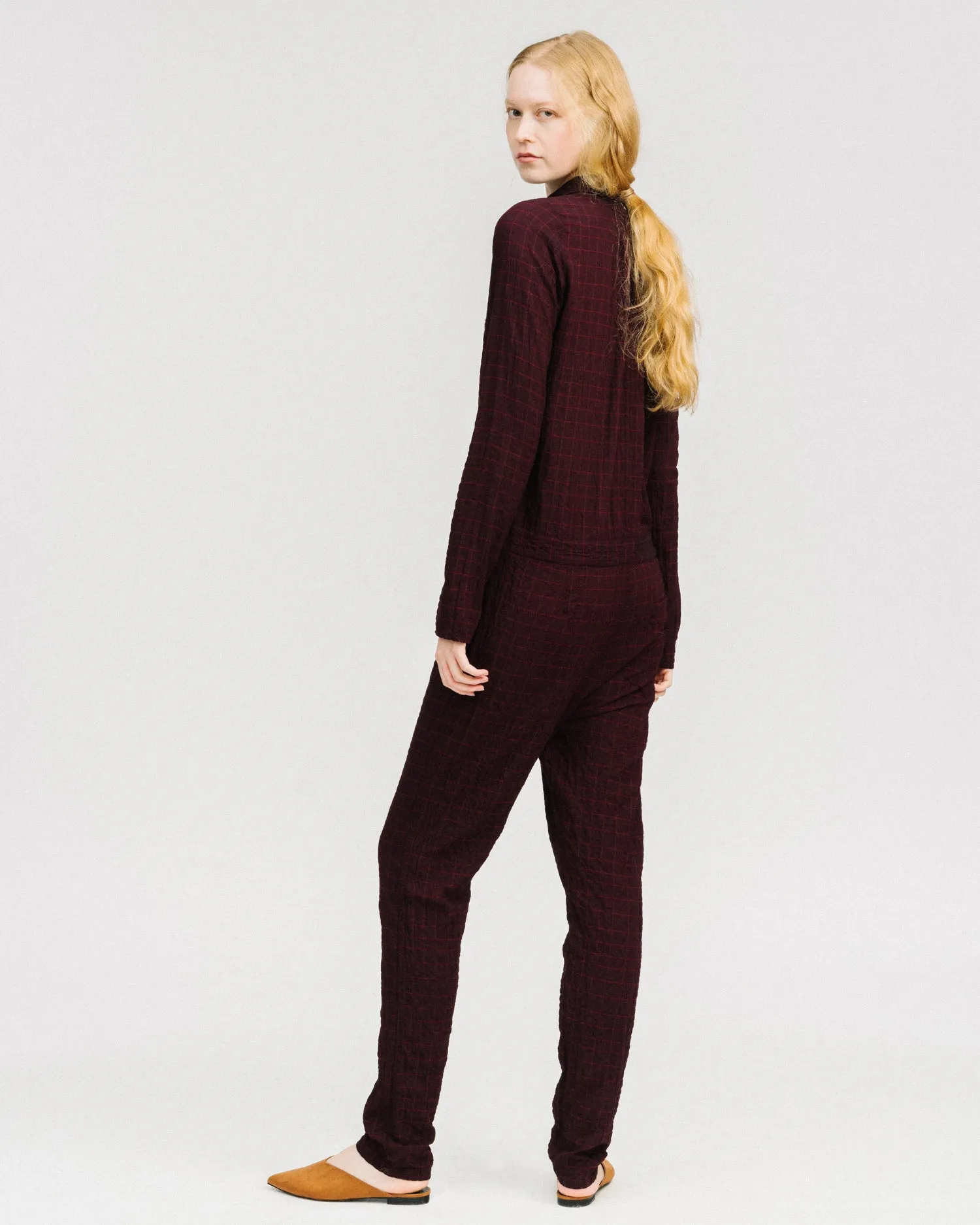 Aurie jumpsuit in wine