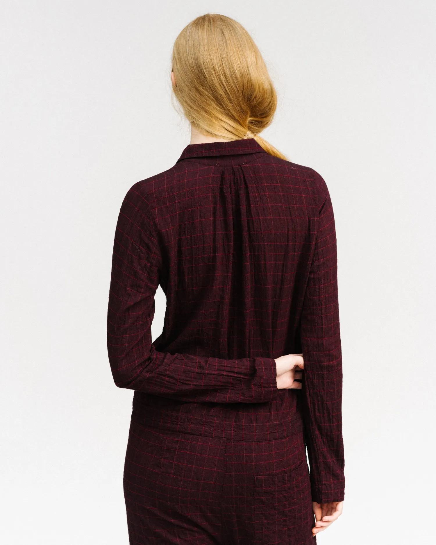 Aurie jumpsuit in wine