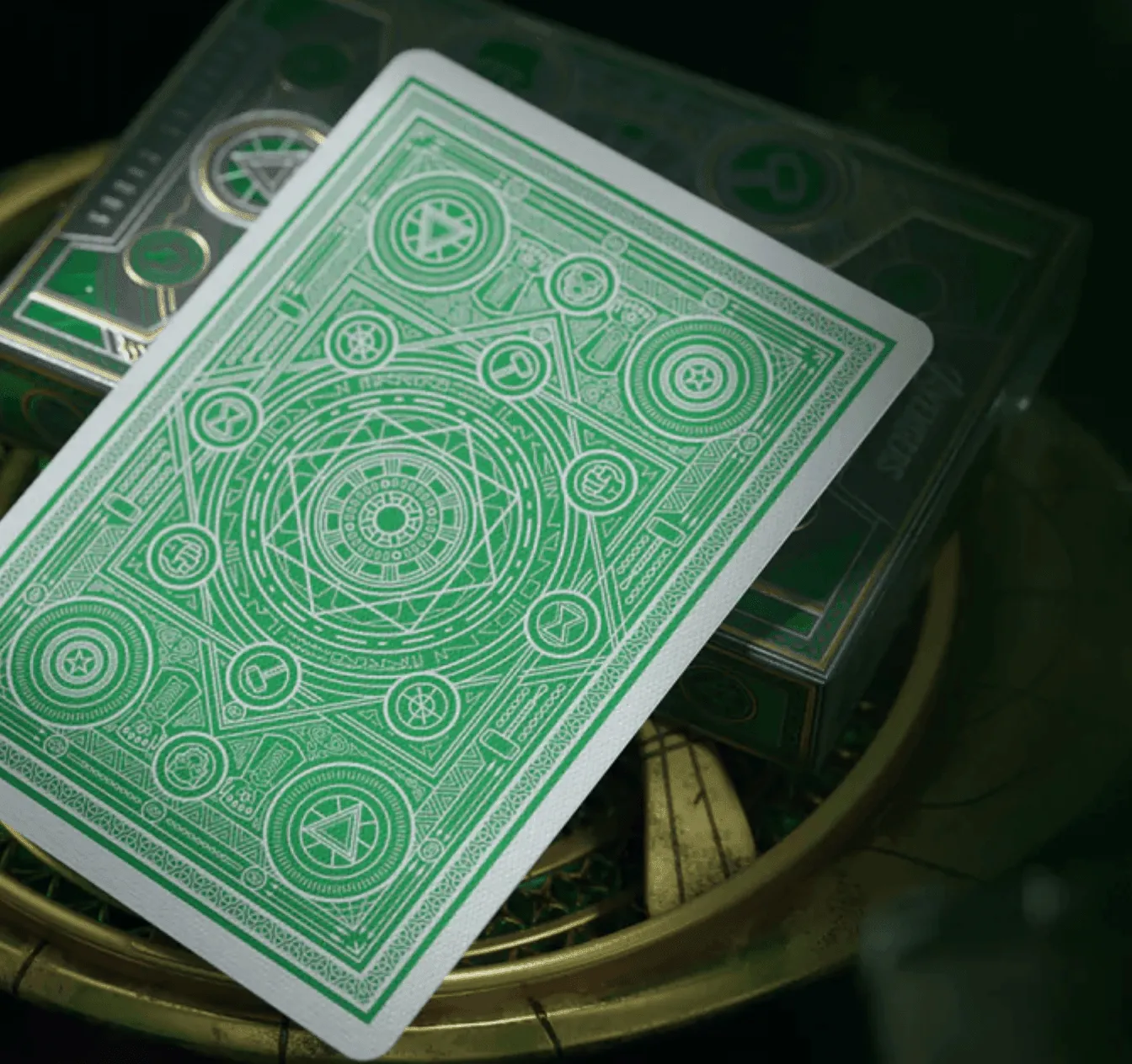 Avengers Playing Cards Green Edition