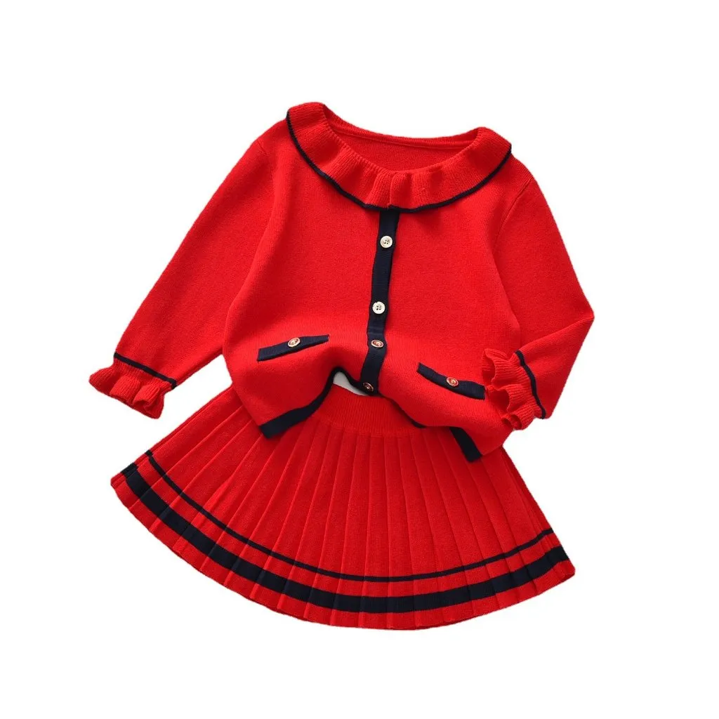 Beatrice Knit Cotton 2-piece Girls' Set