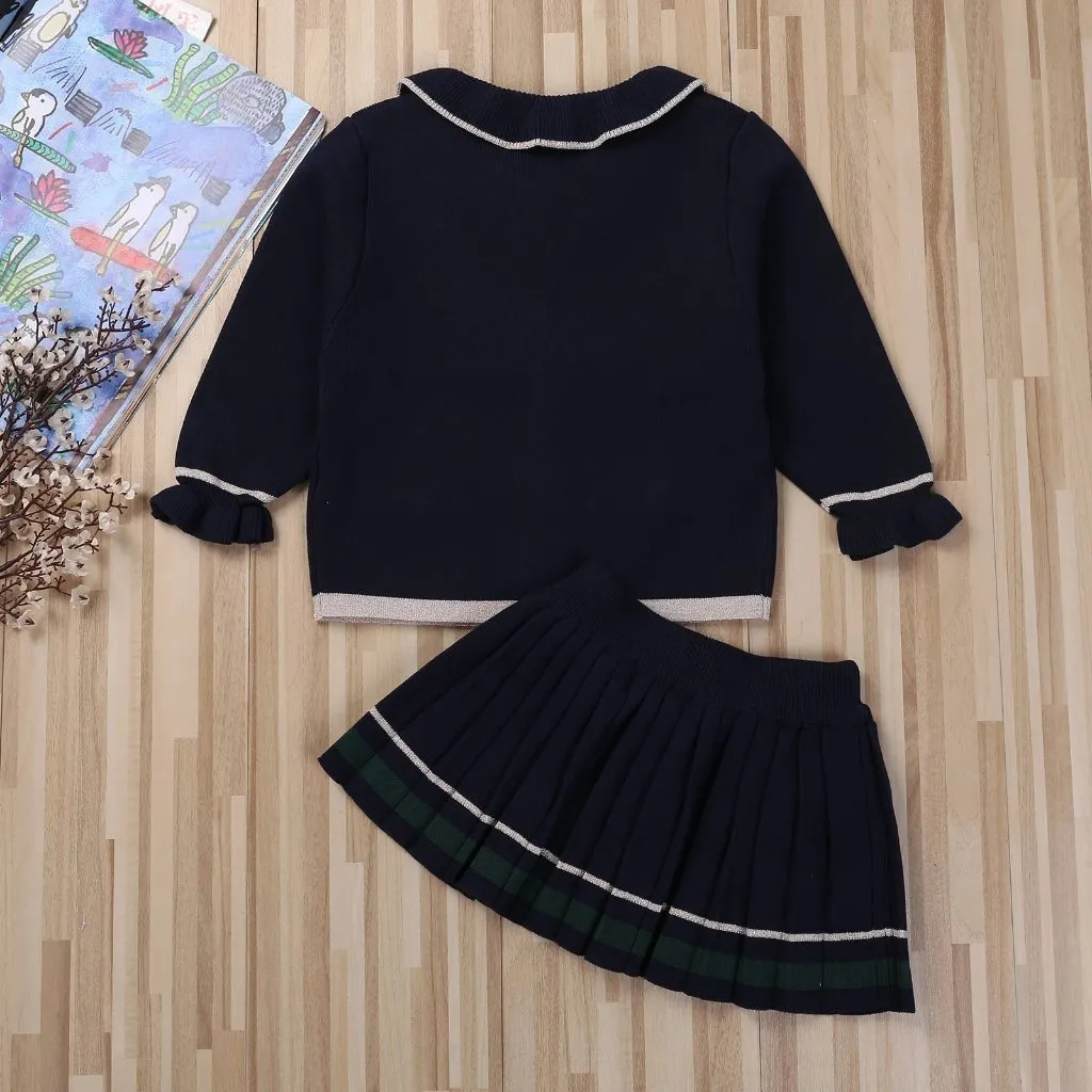 Beatrice Knit Cotton 2-piece Girls' Set