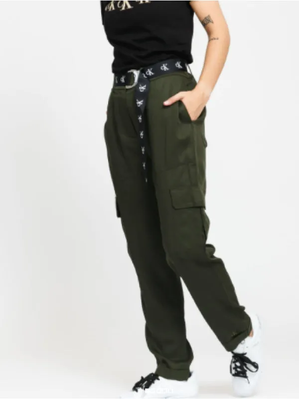 Belted Utility Tapered Pant