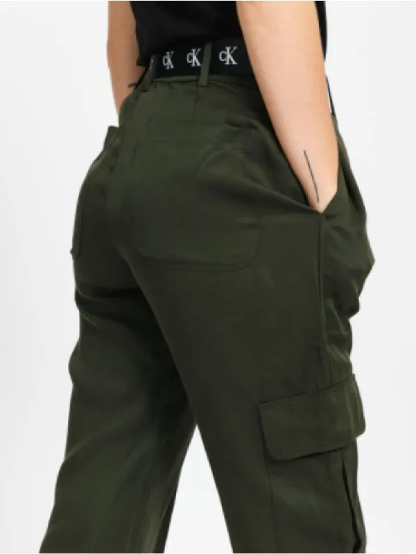 Belted Utility Tapered Pant
