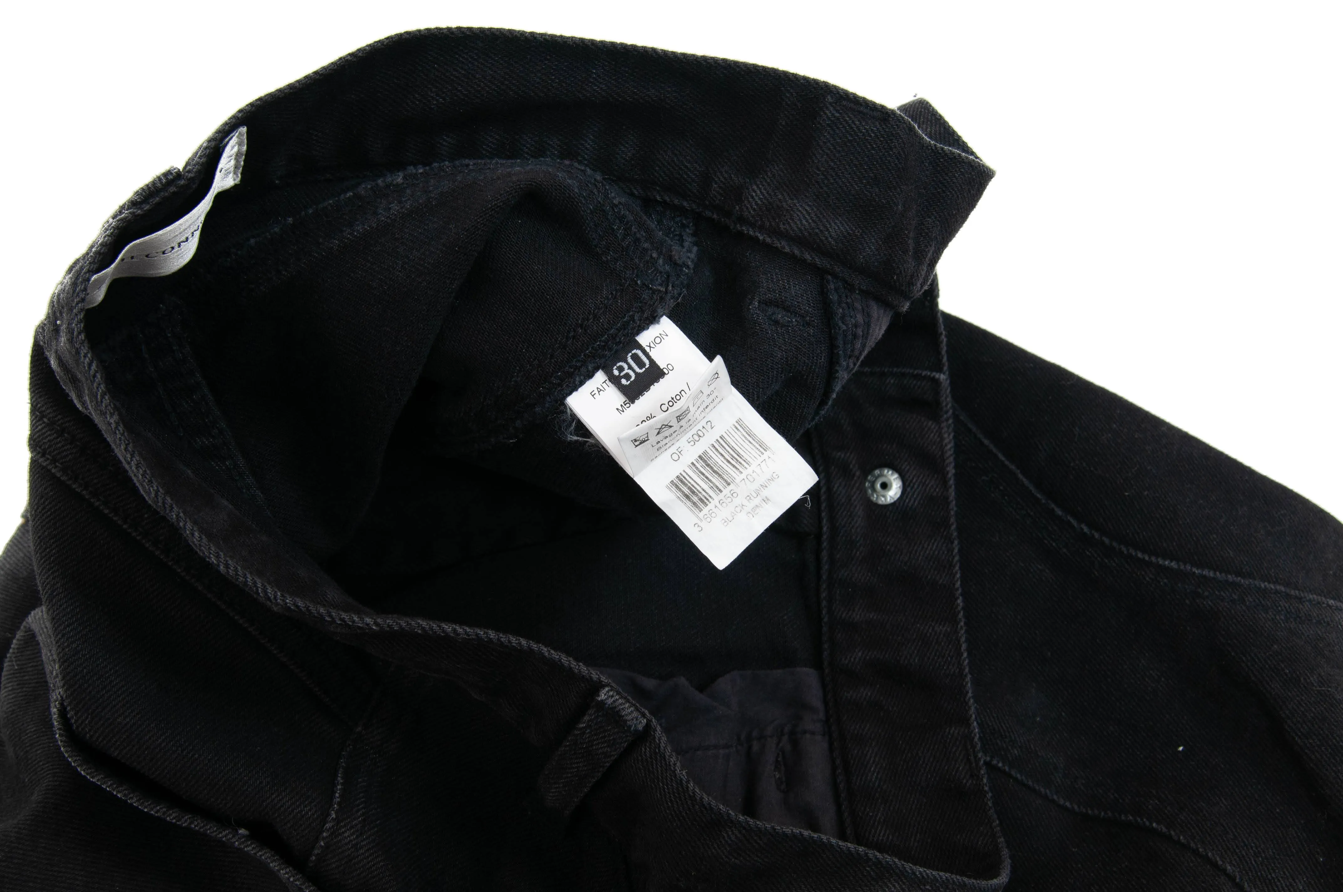 Black Running Denim