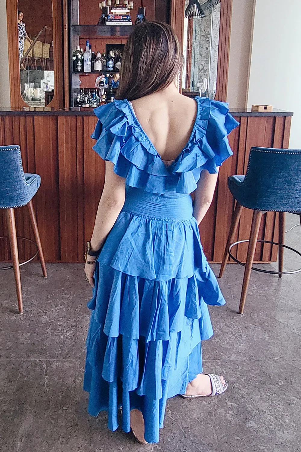 Blue Layered Co-ord Set