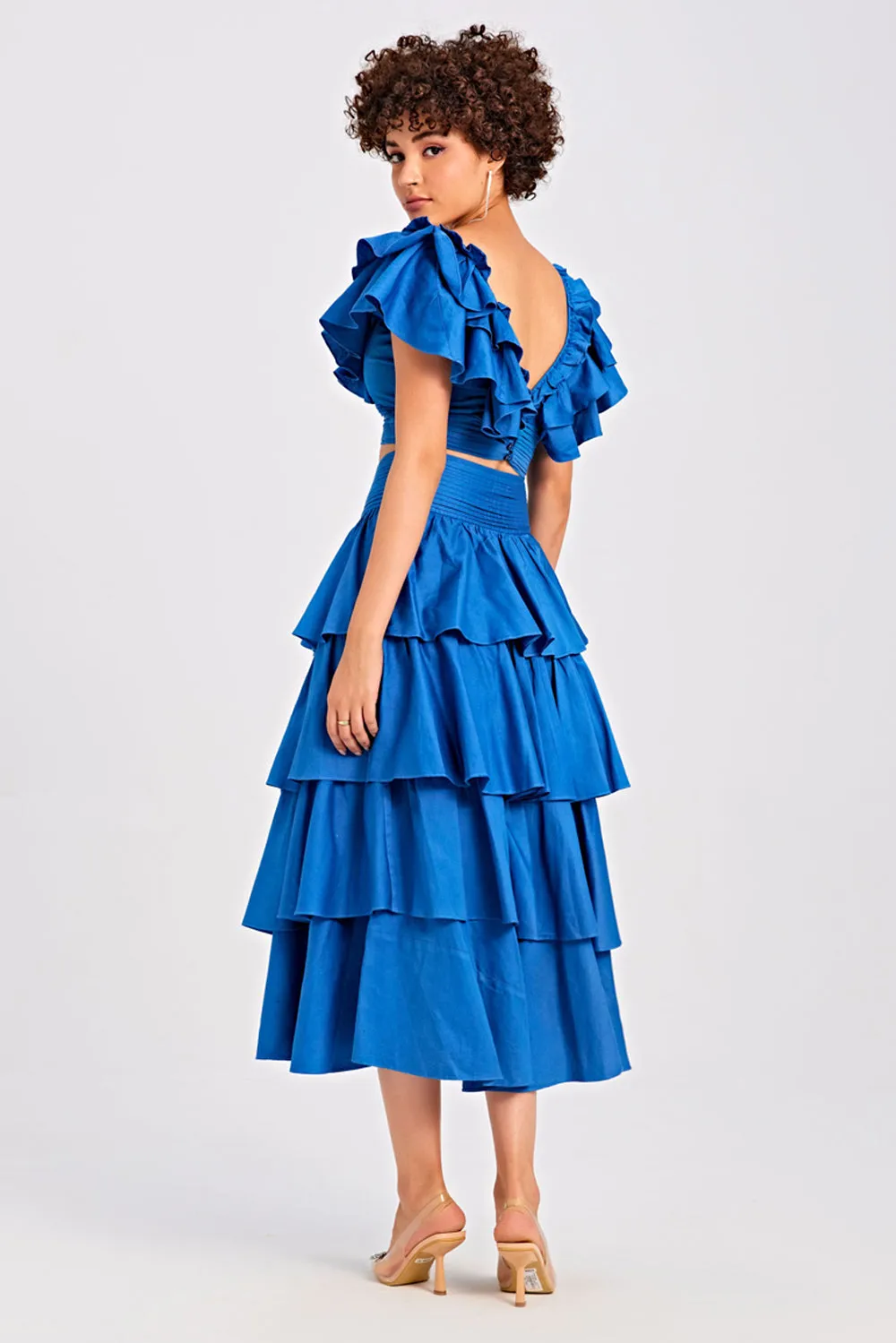 Blue Layered Co-ord Set