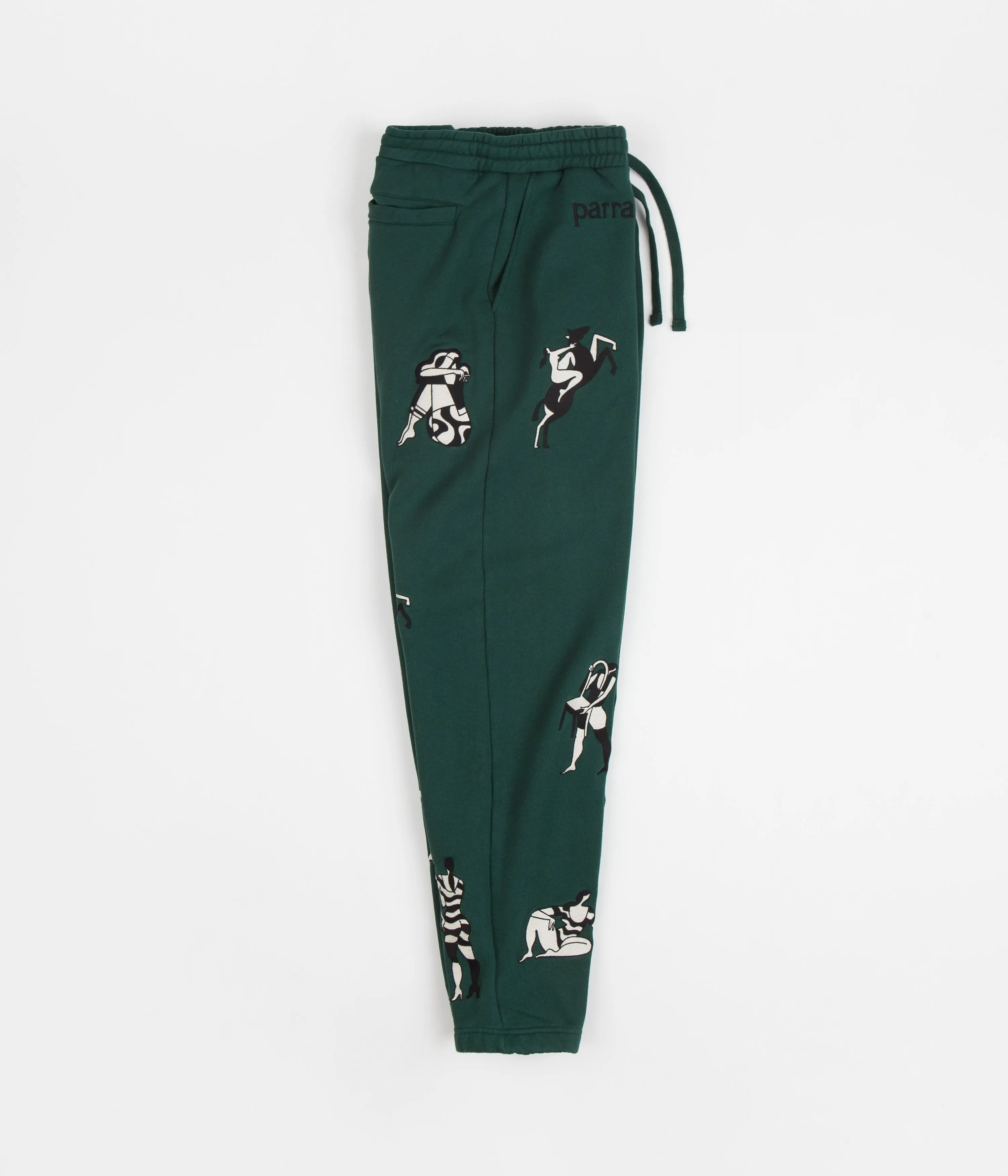 by Parra Life Experience Sweatpants - Pine Green