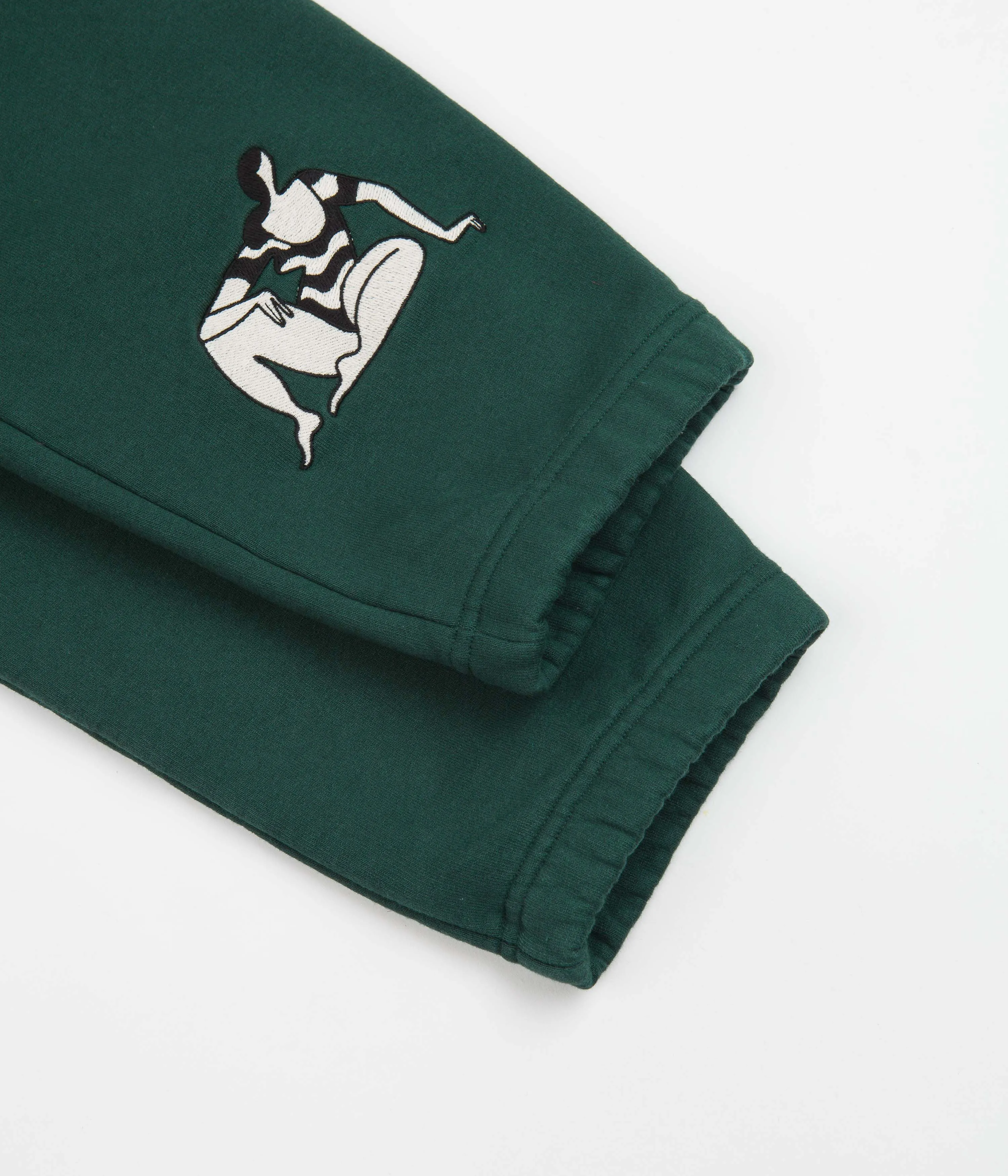 by Parra Life Experience Sweatpants - Pine Green
