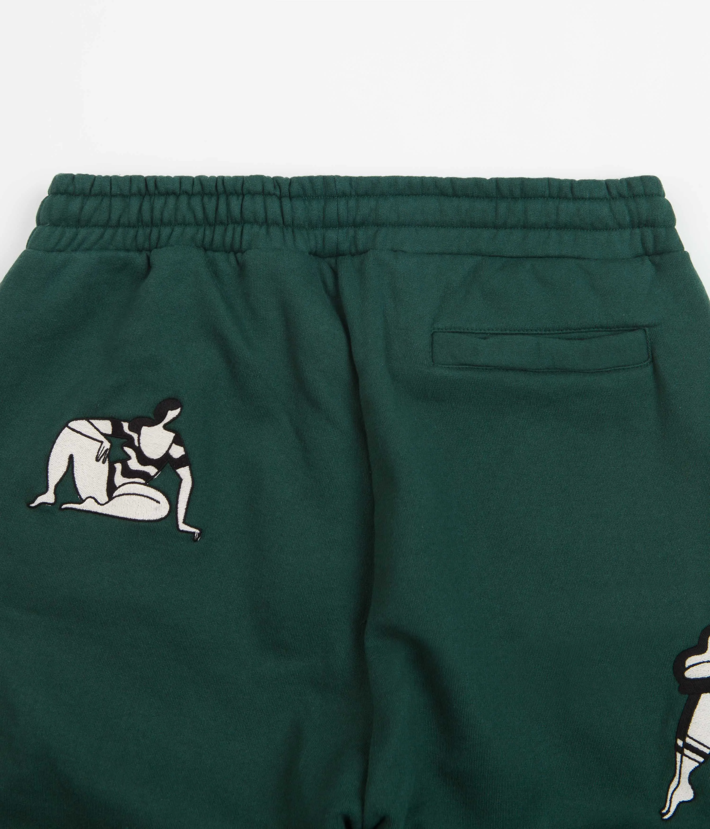 by Parra Life Experience Sweatpants - Pine Green