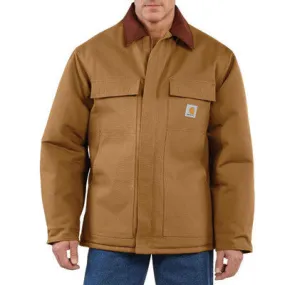 Carhartt Medium Regular Brown Arctic Quilt-Lined 12 Ounce Cotton Duck Traditional Coat
