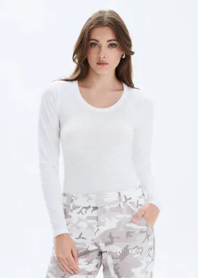 CHRLDR Kimmi- L/S U-Neck T-Shirt