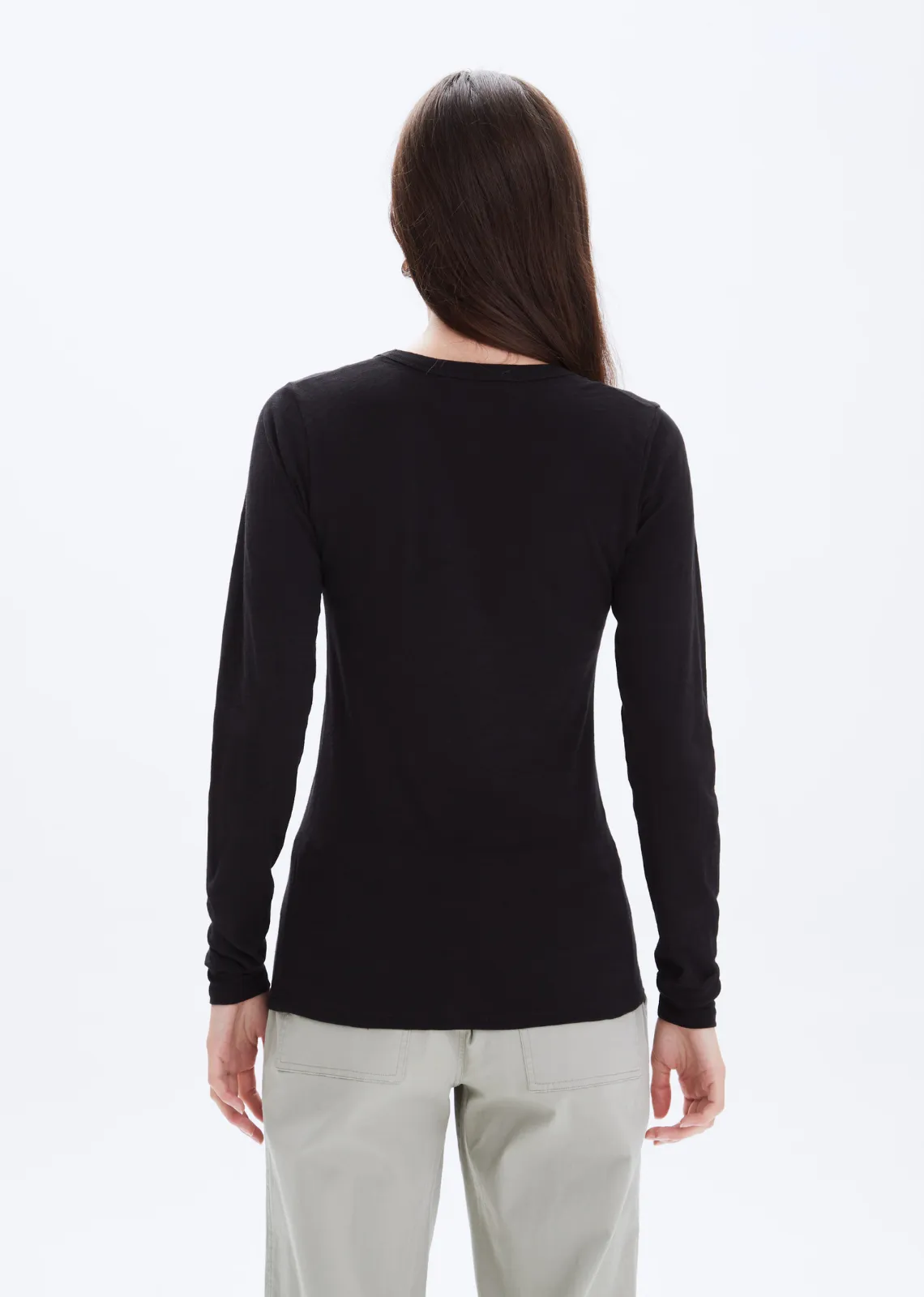CHRLDR Kimmi- L/S U-Neck T-Shirt