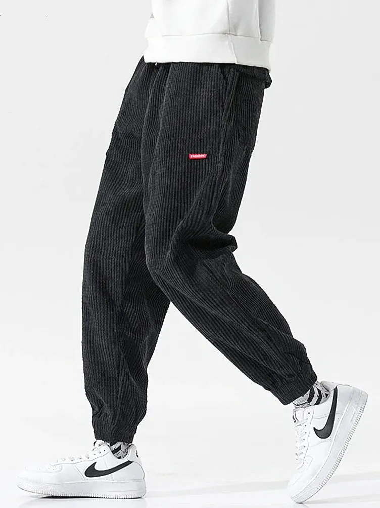 Corduroy Jogger Pants