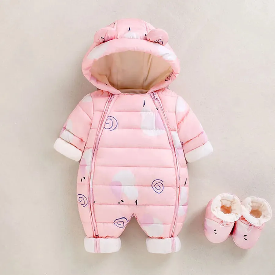 Cozy Infant Down Cotton Overall