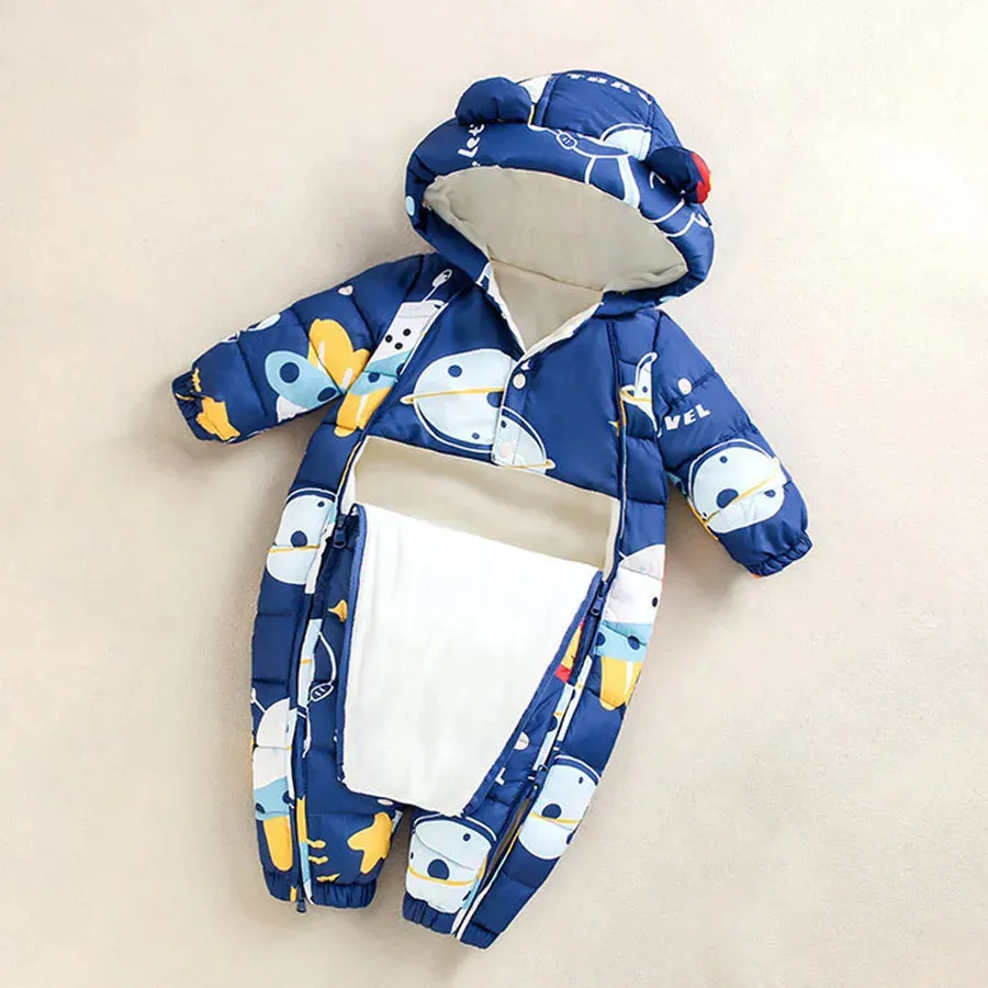 Cozy Infant Down Cotton Overall