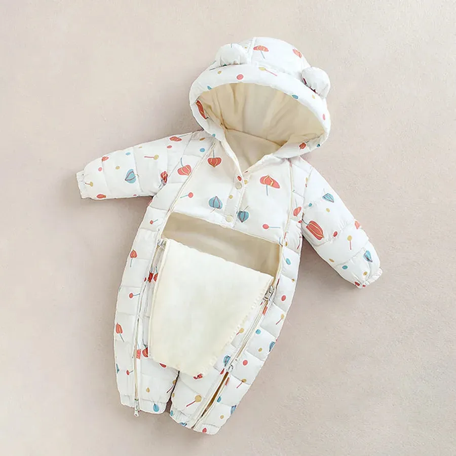Cozy Infant Down Cotton Overall