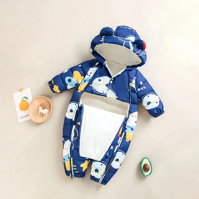Cozy Infant Down Cotton Overall