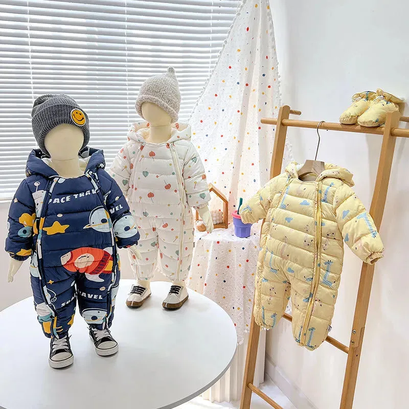Cozy Infant Down Cotton Overall