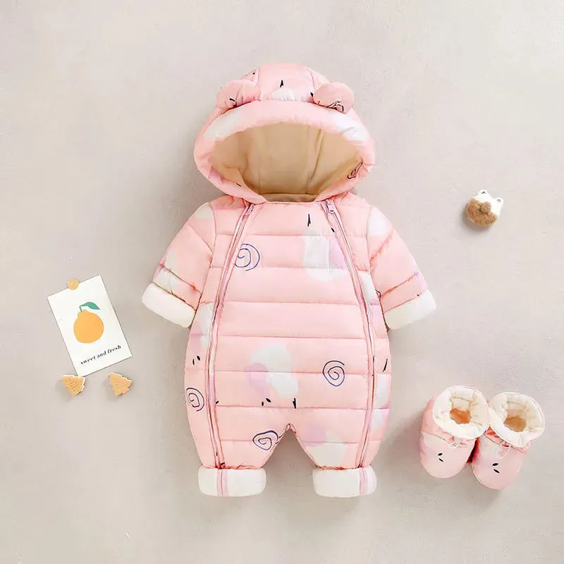 Cozy Infant Down Cotton Overall