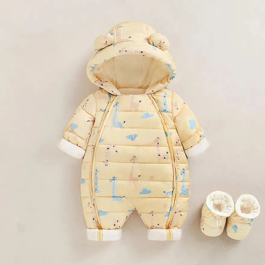 Cozy Infant Down Cotton Overall