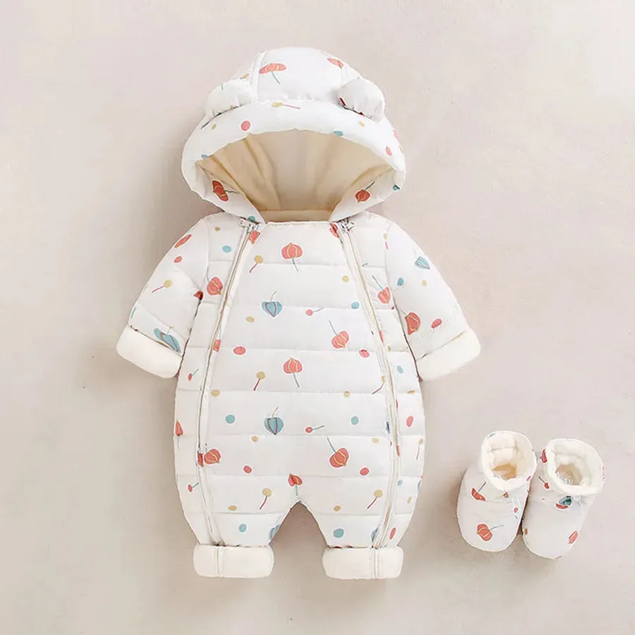 Cozy Infant Down Cotton Overall