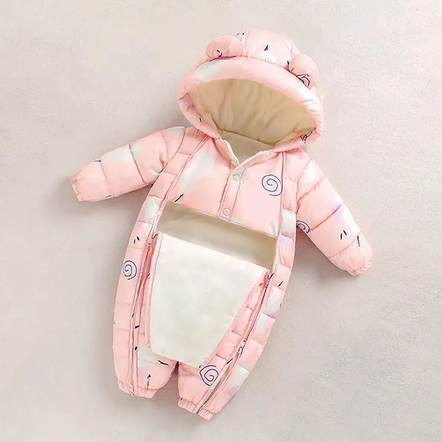 Cozy Infant Down Cotton Overall