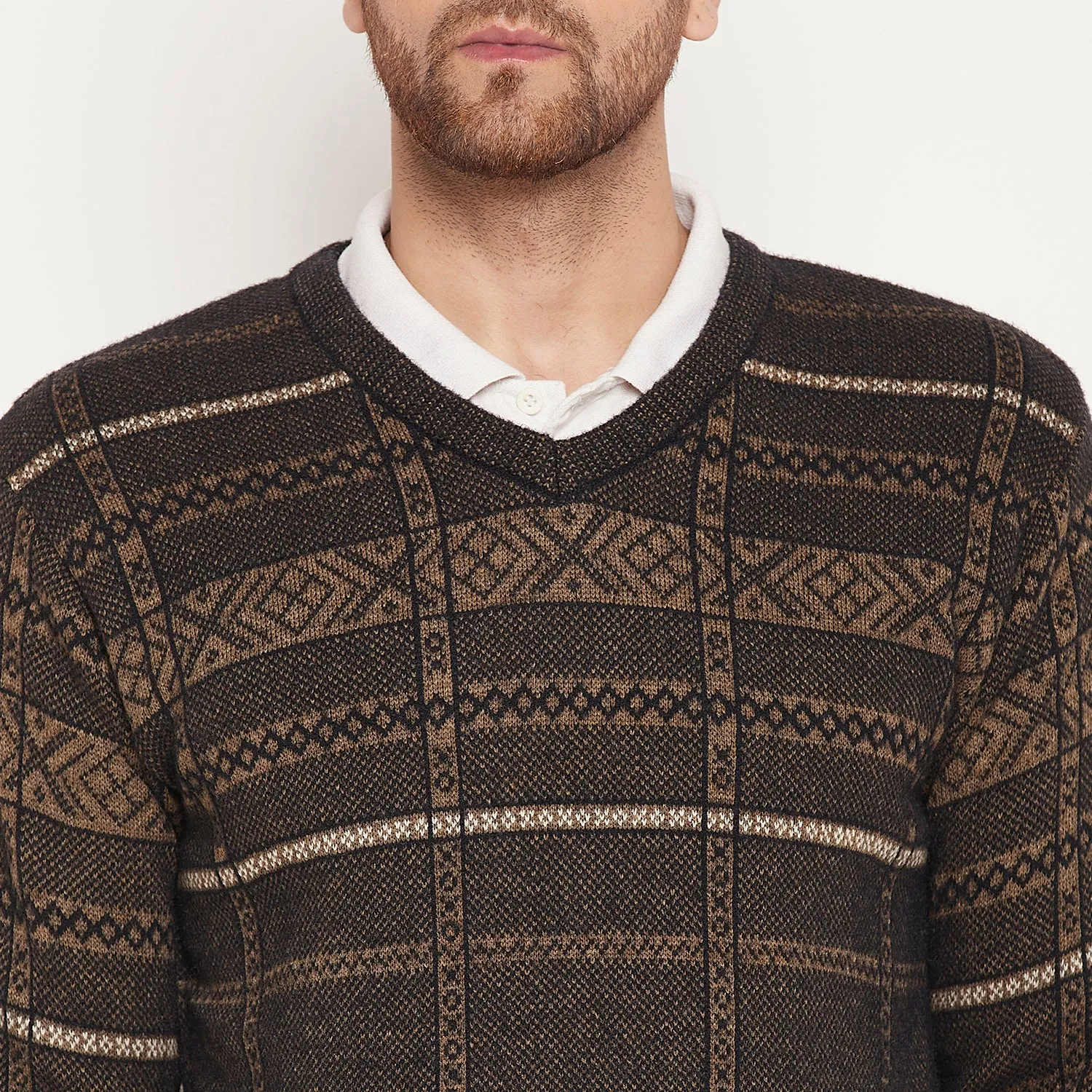 Duke Stardust Men Full Sleeve Sweater (SDS2124)