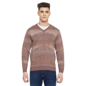 Duke Stardust Men Full Sleeve V Neck Sweater (SDS2066)