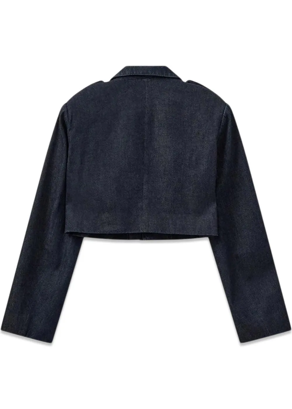 Eclipse Short Jacket - Dark Denim