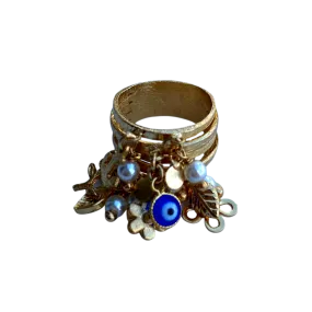 Exoticca Dangling Charms Ring