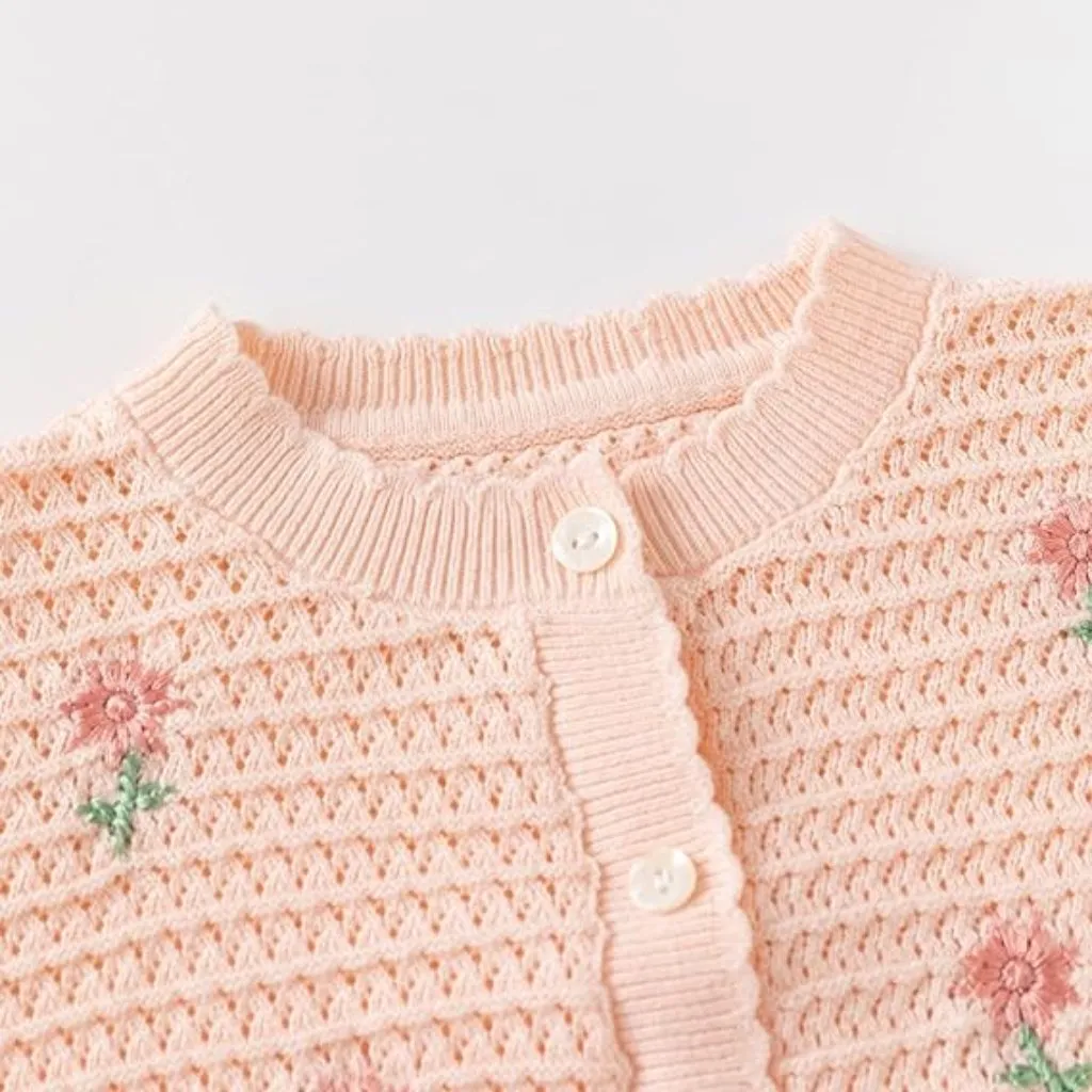 Flower Baby Girls' Cardigan