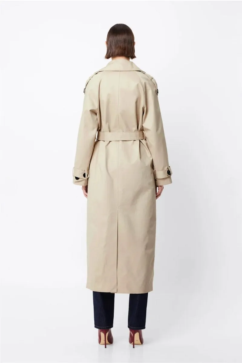 FRANKLIN TRENCH COAT-NATURAL