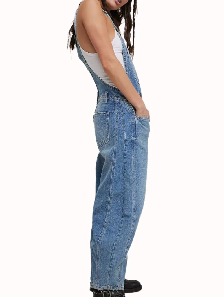 Free People Good Luck Overall