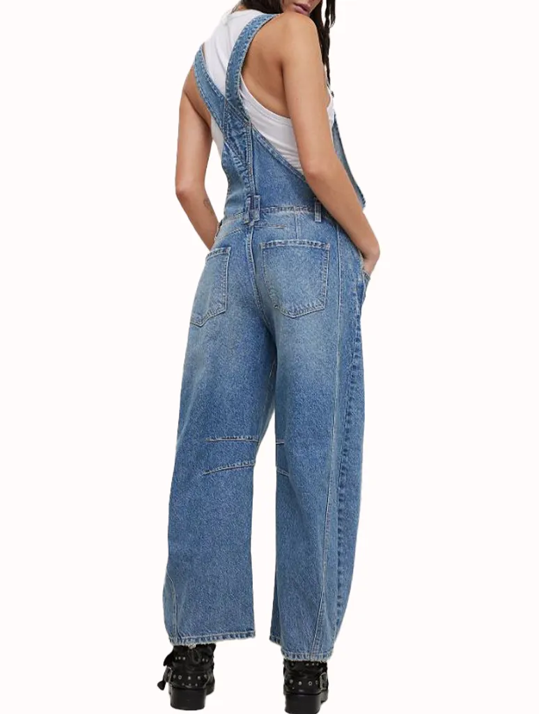 Free People Good Luck Overall