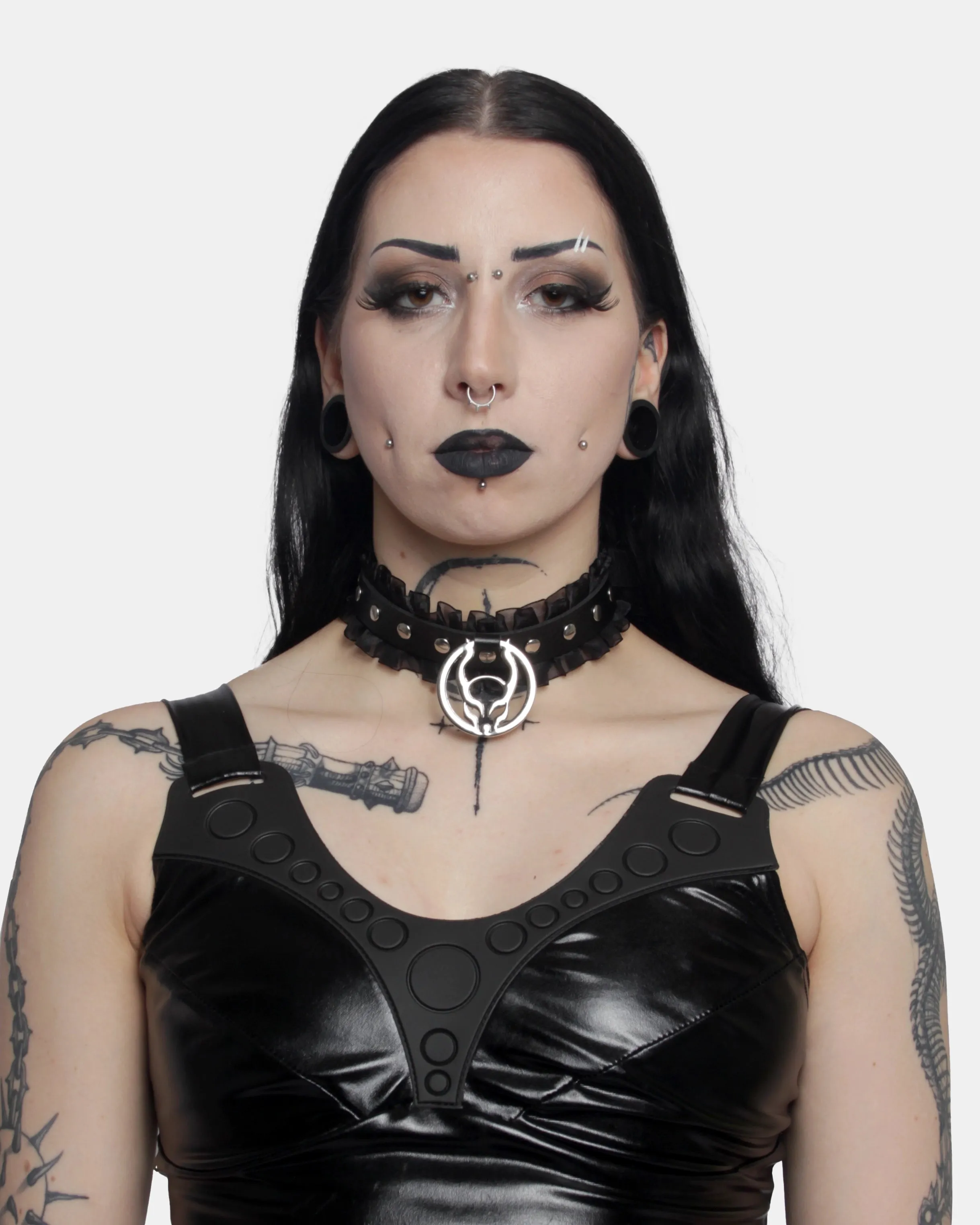 HARAJUKU LOGO COLLAR - XXX