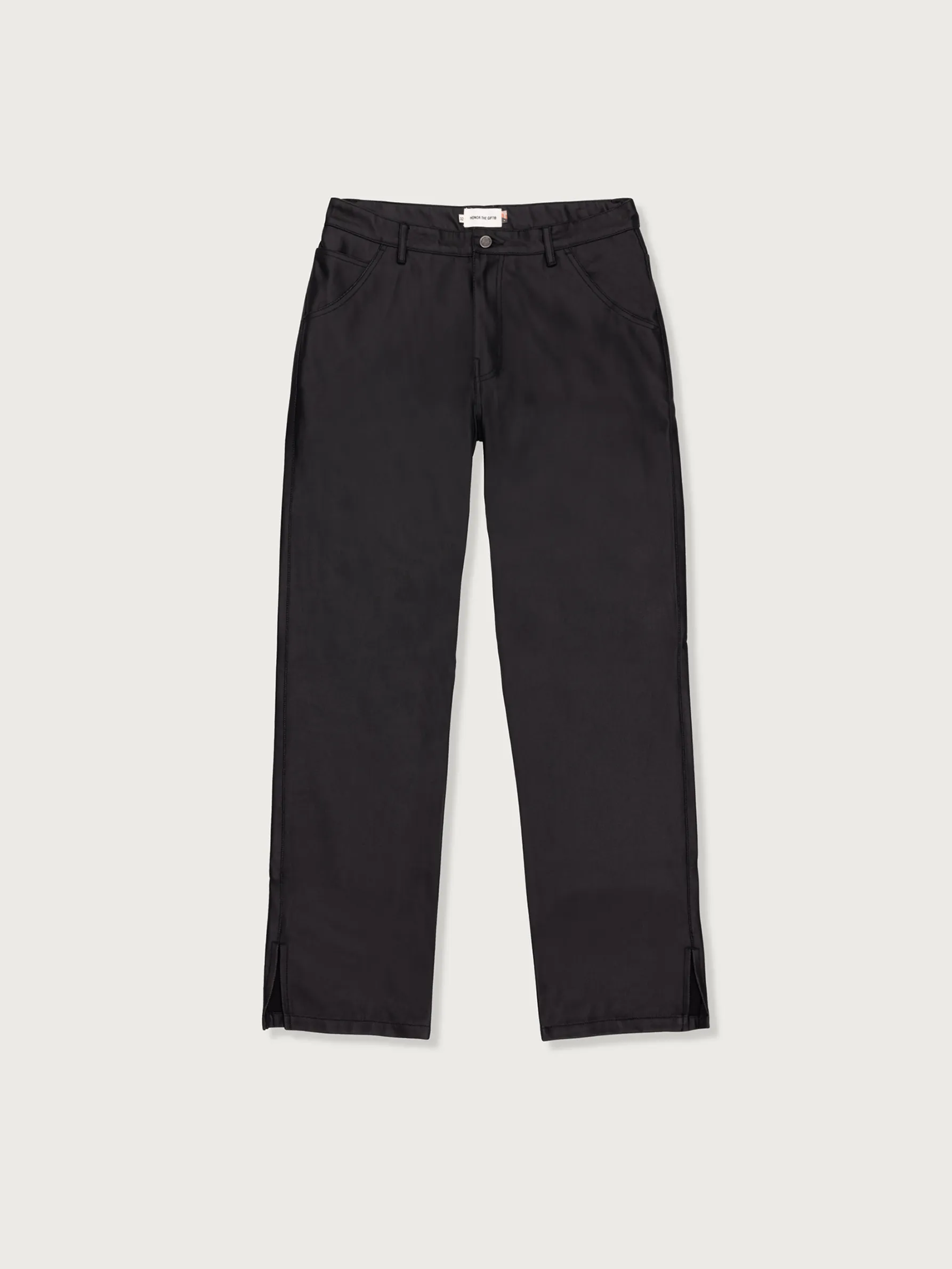 Htg Wax Denim Pant Black