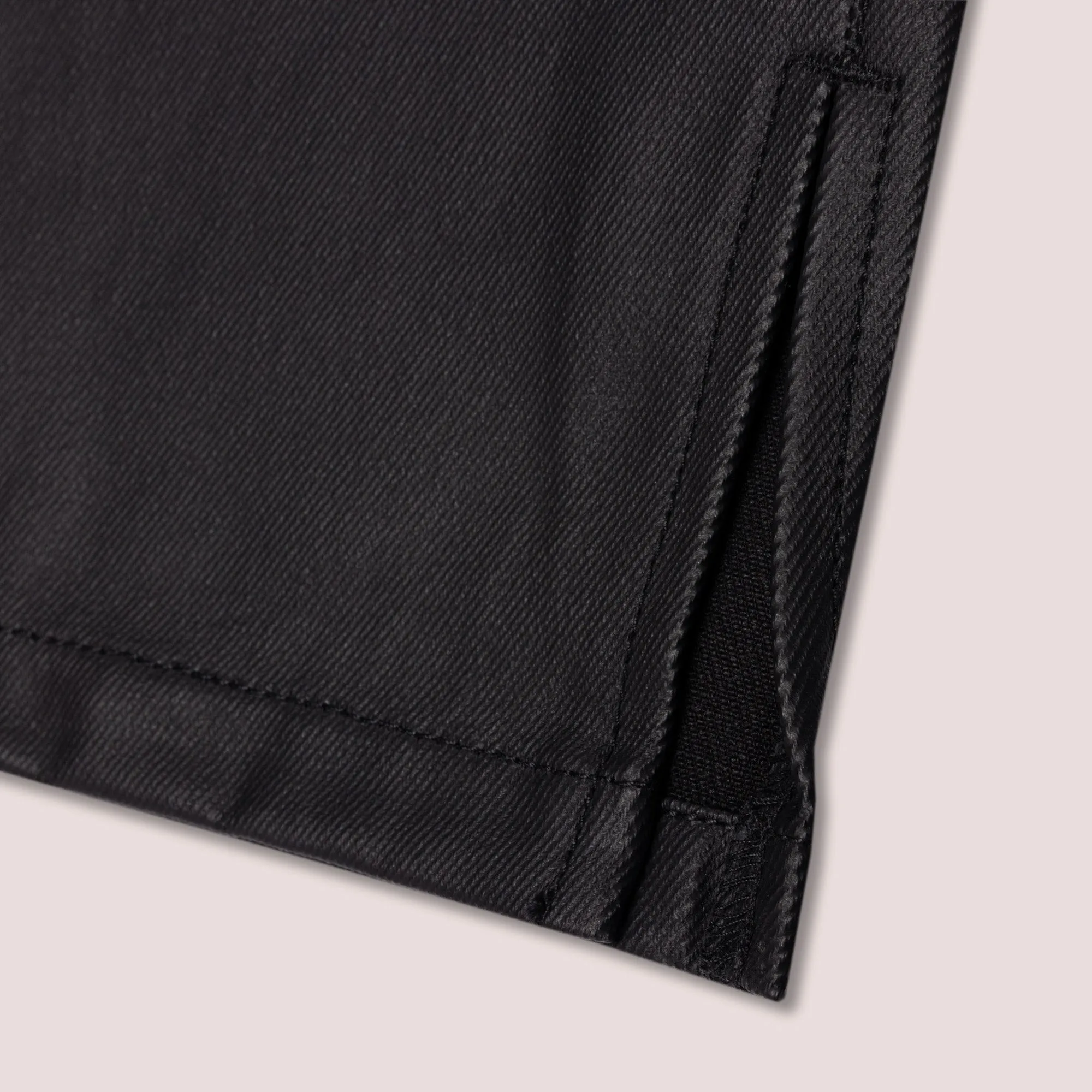 Htg Wax Denim Pant Black