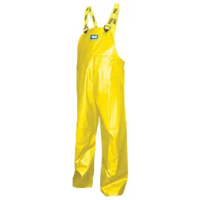 Journeyman® Bib Pants, 2X-Large, Polyester/PVC, Yellow