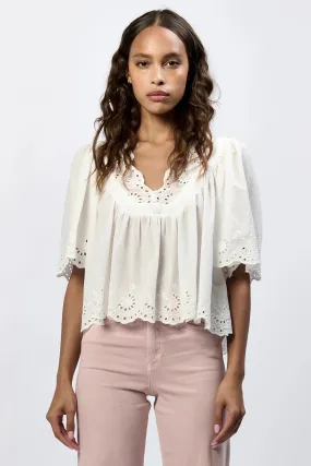 Lania Top-White