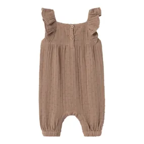 Lil'Atelier Loose Overall LAMIA - Woodsmoke