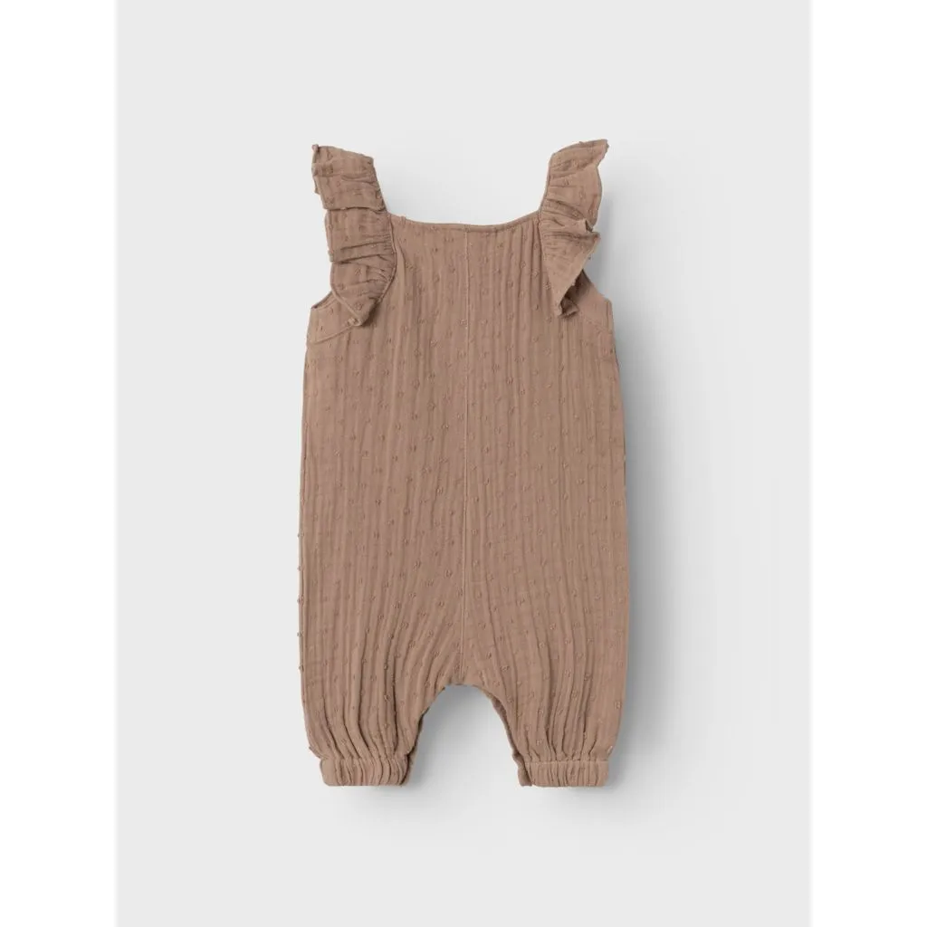 Lil'Atelier Loose Overall LAMIA - Woodsmoke