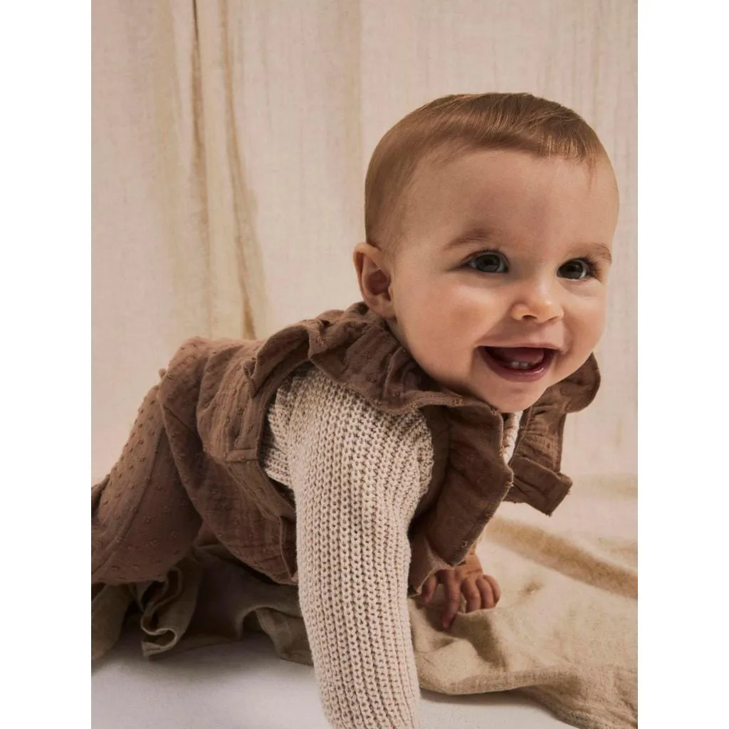 Lil'Atelier Loose Overall LAMIA - Woodsmoke