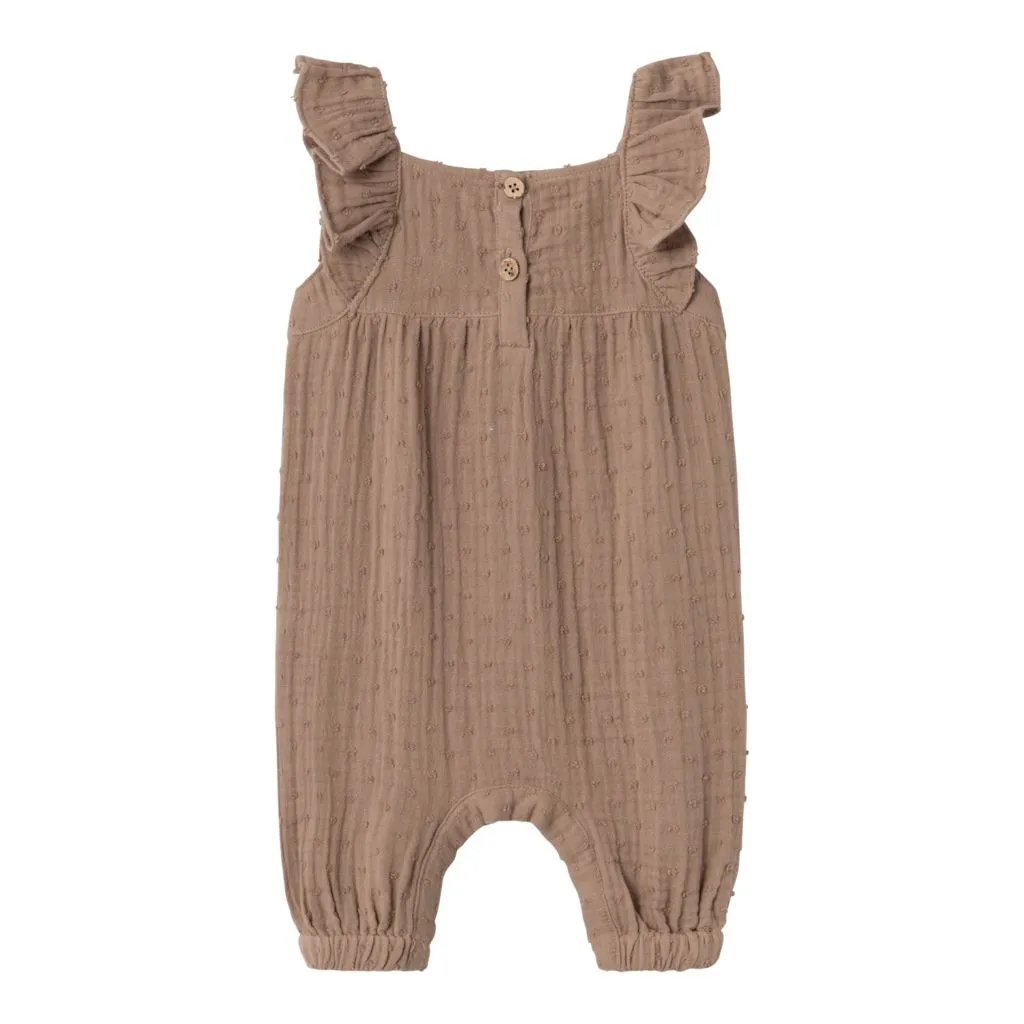 Lil'Atelier Loose Overall LAMIA - Woodsmoke